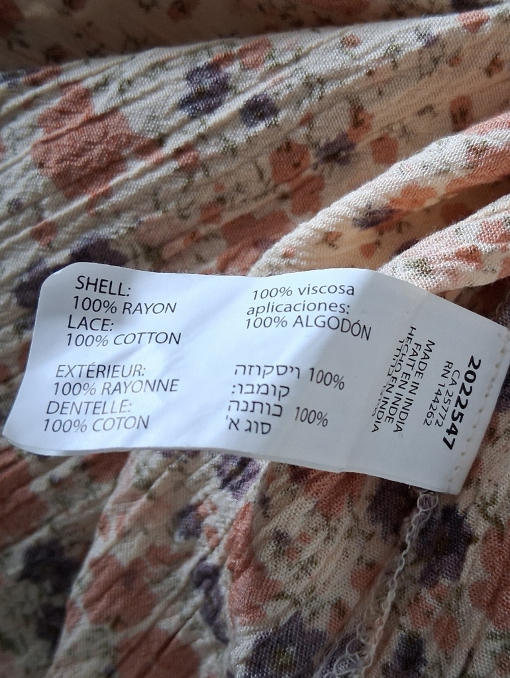 Dex/ Micro Floral Maxi Dress/ Elastic Waist/ Button Front Bodice/ Size US S - Picture 11 of 14